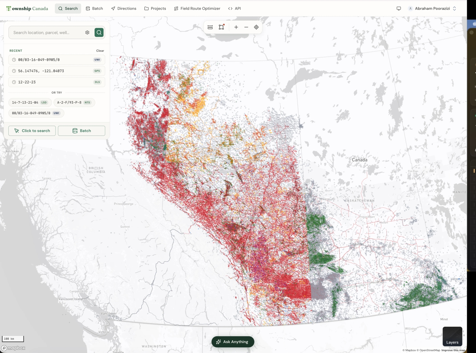 One Energy Layer Panel Across Four Provinces: Unified, Filterable, and Less Cluttered
