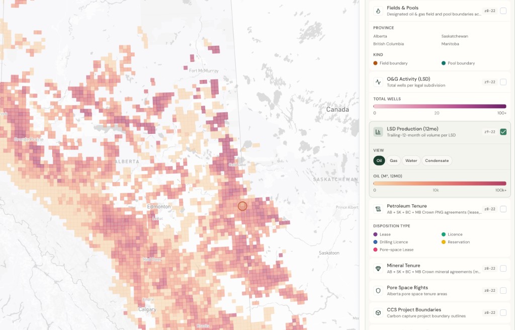 One Energy Layer Panel Across Four Provinces: Unified, Filterable, and Less Cluttered