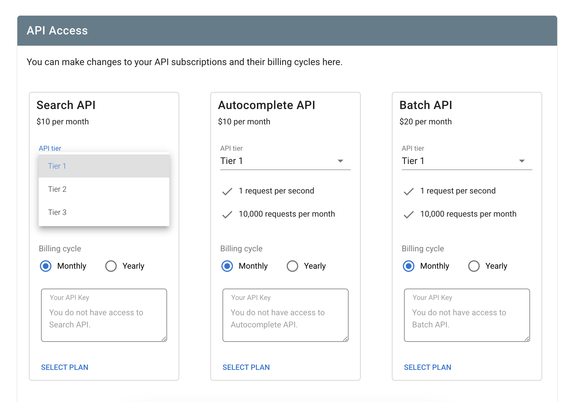 API integration